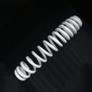 72B white plastic compression spring