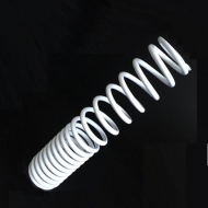 72B white plastic compression spring